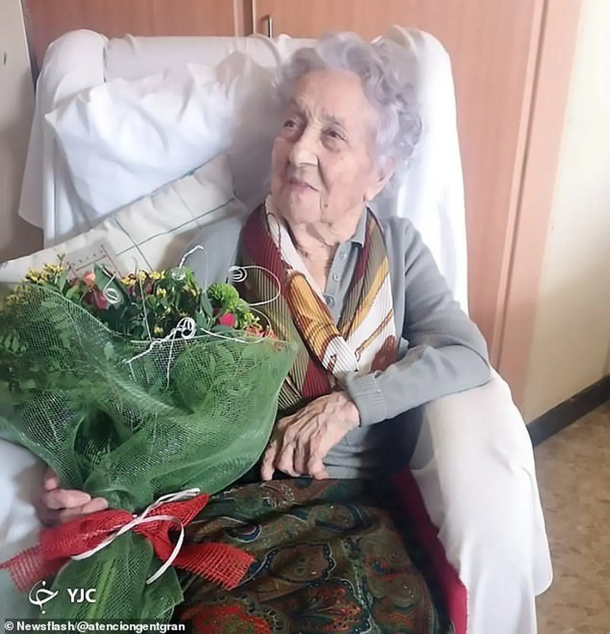 یک زن ۱۱۳ ساله اسپانیایی کرونا را هم شکست داد