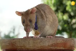 موش مین‌یاب قهرمان جان خود را از دست داد+ویدئو