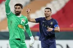 عکس پسر درکنار رقیب پدر! | تصویر پسر بیرانوند را در کنار کریستیانو رونالدو ببینید +تصویر