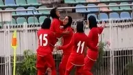 رقص عجیب دختران فوتبالیست بعد از پیروزی تیمشان + ویدئو 