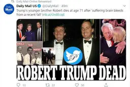 راز فوت برادر ترامپ فاش شد 