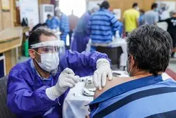 حاج‌محمدی: ۸۰درصد زندانیان کشور واکسینه شدند 