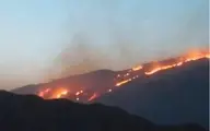آتش به منطقه حفاظت شده خائیزرسید