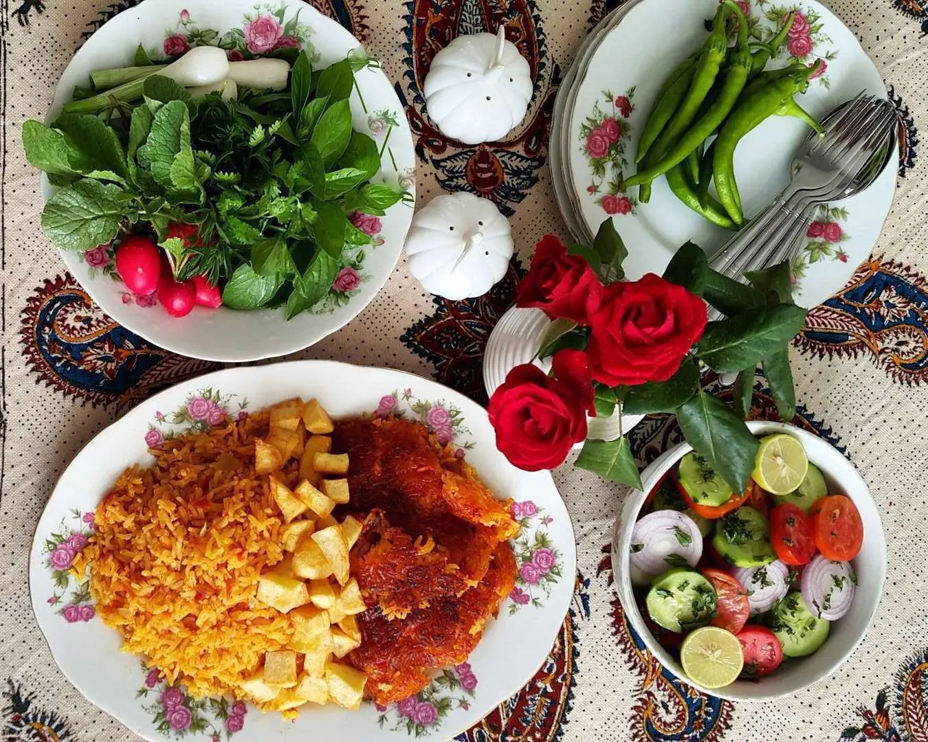 راز پخت کته گوجه فرنگی دون دون و بدون شفته شدن | طرز تهیه دمی گوجه +ویدئو