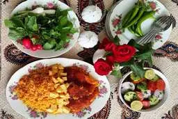 راز پخت کته گوجه فرنگی دون دون و بدون شفته شدن | طرز تهیه دمی گوجه +ویدئو