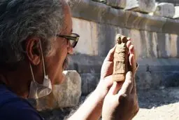  در ترکیه مجموعه‌ای از مجسمه‌های تاریخی کشف شد.