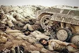 کلیپی عجیب و تحسین برانگیز از دفاع مقدس؛ هیچکس فرار نکرد!
