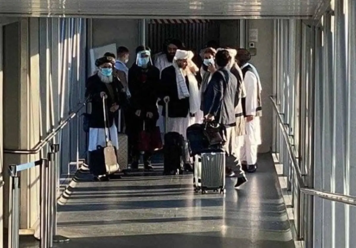 هیئت طالبان به مسکو رسید