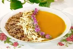 برای سفره افطار کاچی زعفرانی درست کن، محشر میشه | طرز تهیه کاچی زعفرانی خوشمزه و مجلسی به روش تبریزی