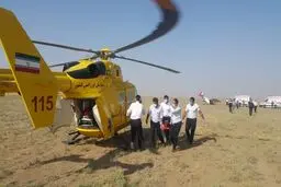  هواپیمای تک موتوره در اطراف فرودگاه آزادی نظرآباد کرج سقوط کرد
