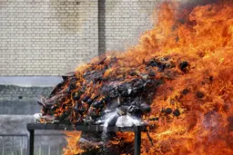  مواد مخدر  | امحای مواد مخدر در ارومیه + عکس