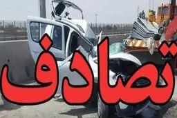 حادثه  |  2 فوتی و 12 مصدوم در تصادف یک اتوبوس