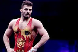 کشتی گیر ایرانی از تیم ملی صربستان قهرمان جهان شد + ویدئو