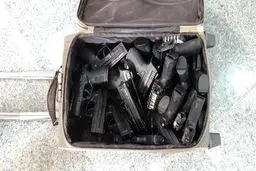 کشف سلاح های جنگی و شکاری غیرمجاز در خوزستان! 