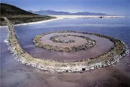پدیدار شدن یک اثر گم شده باستانی زیر آب‌های یوتا! + عکس