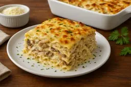 طرز تهیه لازانیا چیکن آلفردو | یه لازانیای خوش بافت و عالی درست کن! +ویدئو