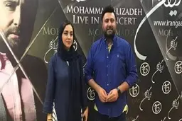 عکس لو رفته از “بهاره کیان افشار” در دورهمی سلبریتی ها + عکس