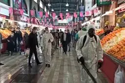 اعزام اکیپ از نیروهای آتش نشانی در طرح مبارزه با کرونا در سطح شهر 