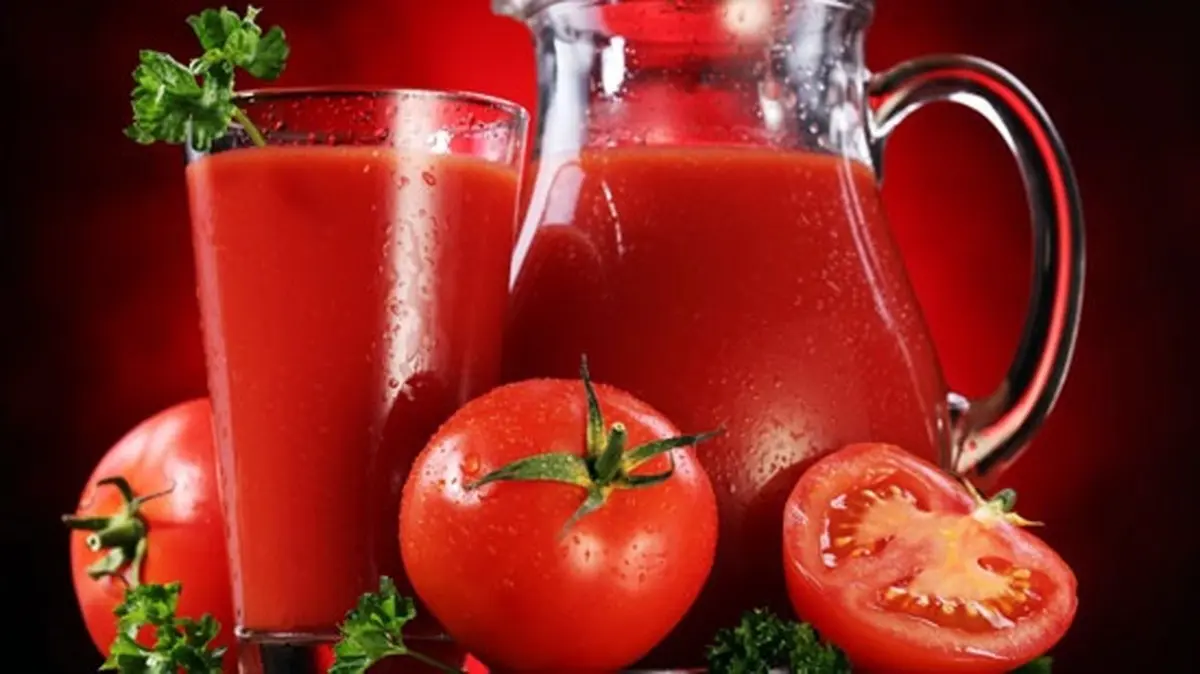  خواص  باورنکردنی آب گوجه‌فرنگی