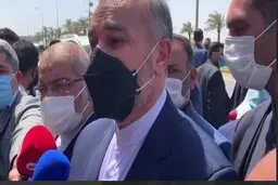 امیرعبداللهیان پس از ورود به بغداد: عاملان ترور سردار سلیمانی باید به سزای اعمالشان برسند | آمریکا نمی‌تواند از پاسخگویی به این اقدام تروریستی فرار کند