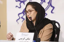 تصاویر | نیکی کریمی در نشست خبری «آتابای»