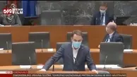  لحظه وقوع زلزله در پارلمان اسلوونی + ویدئو