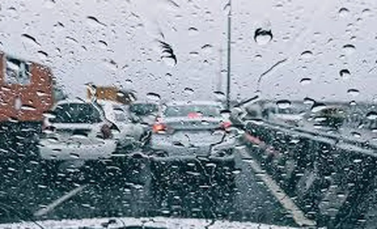 اخطاریه هواشناسی درباره بارش سنگین باران و برف