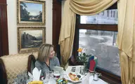 قطار لوکس «عقاب طلایی» در راه تهران