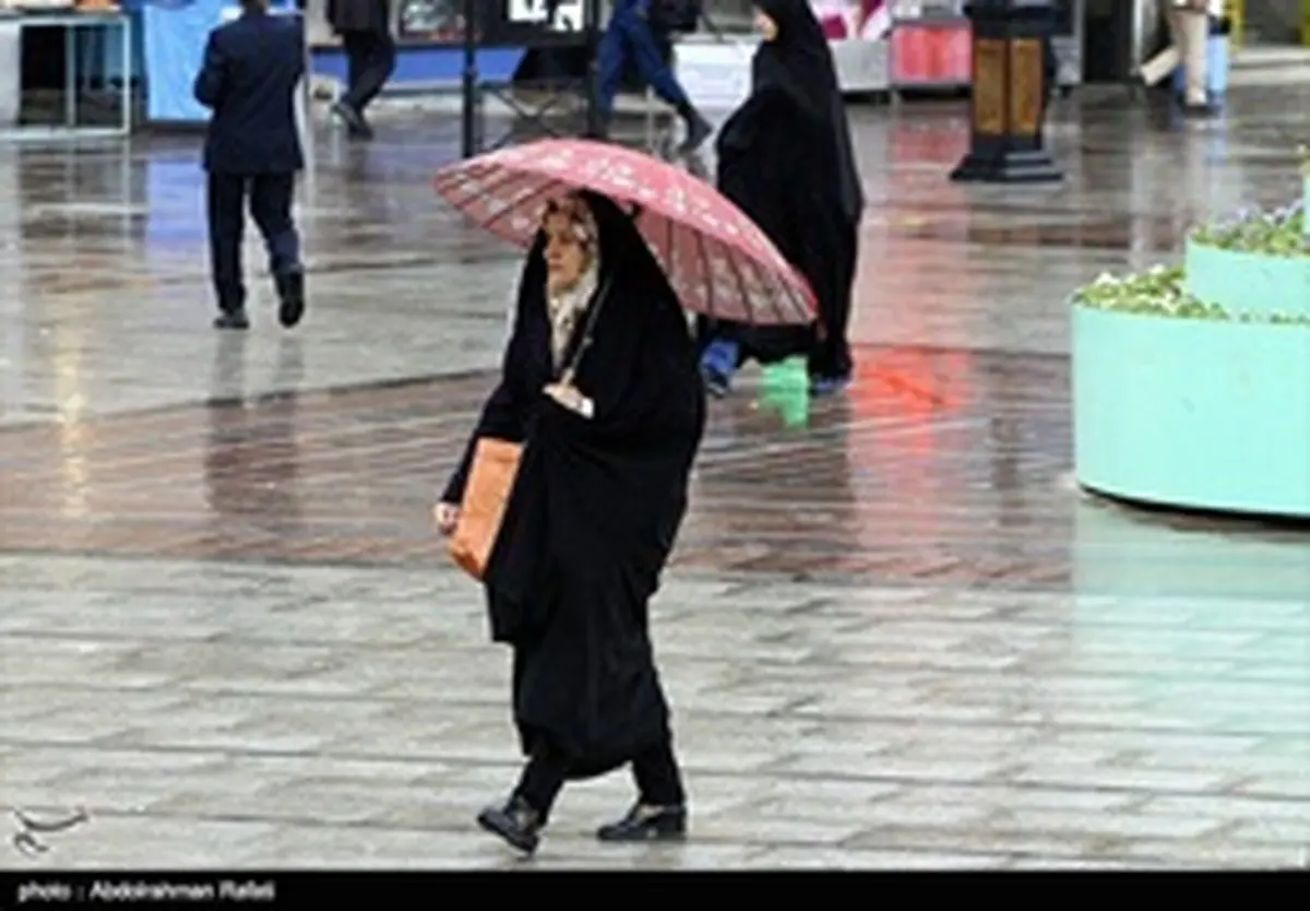 تعطیلات بارانی در ایران/ کاهش ۱۲ درجه‌ای دما در سواحل خزر