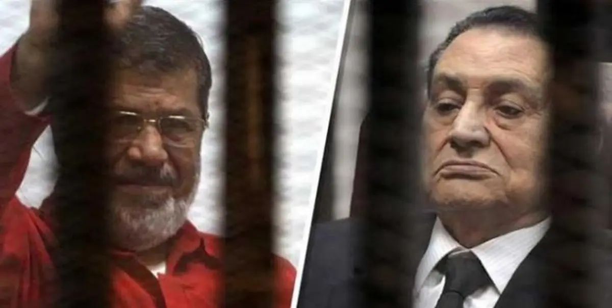 «حسنی مبارک» در دادگاه «محمد مرسی» حاضر نشد