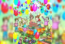 معما؛ هدیه باز نشده در جشن تولد را زیر 7 ثانیه پیدا کنید؟ + پاسخ