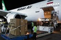 پروازهای بین ایران و چین فقط باری است 