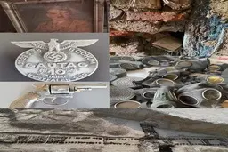 سیل آلمان، گنجینه محرمانه نازی‌ها را بر ملا کرد