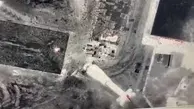  لحظه‌ی انهدام تانک روسی با مهمات دست ساز نصب شده روی پهپاد+ویدئو