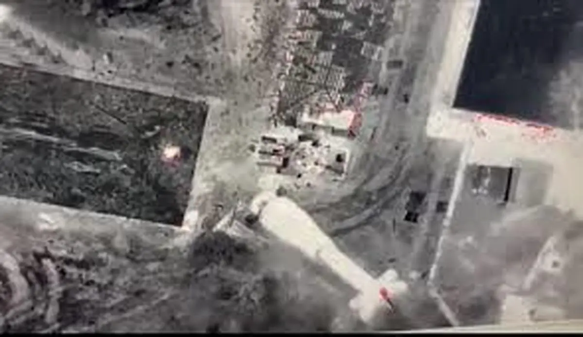  لحظه‌ی انهدام تانک روسی با مهمات دست ساز نصب شده روی پهپاد+ویدئو