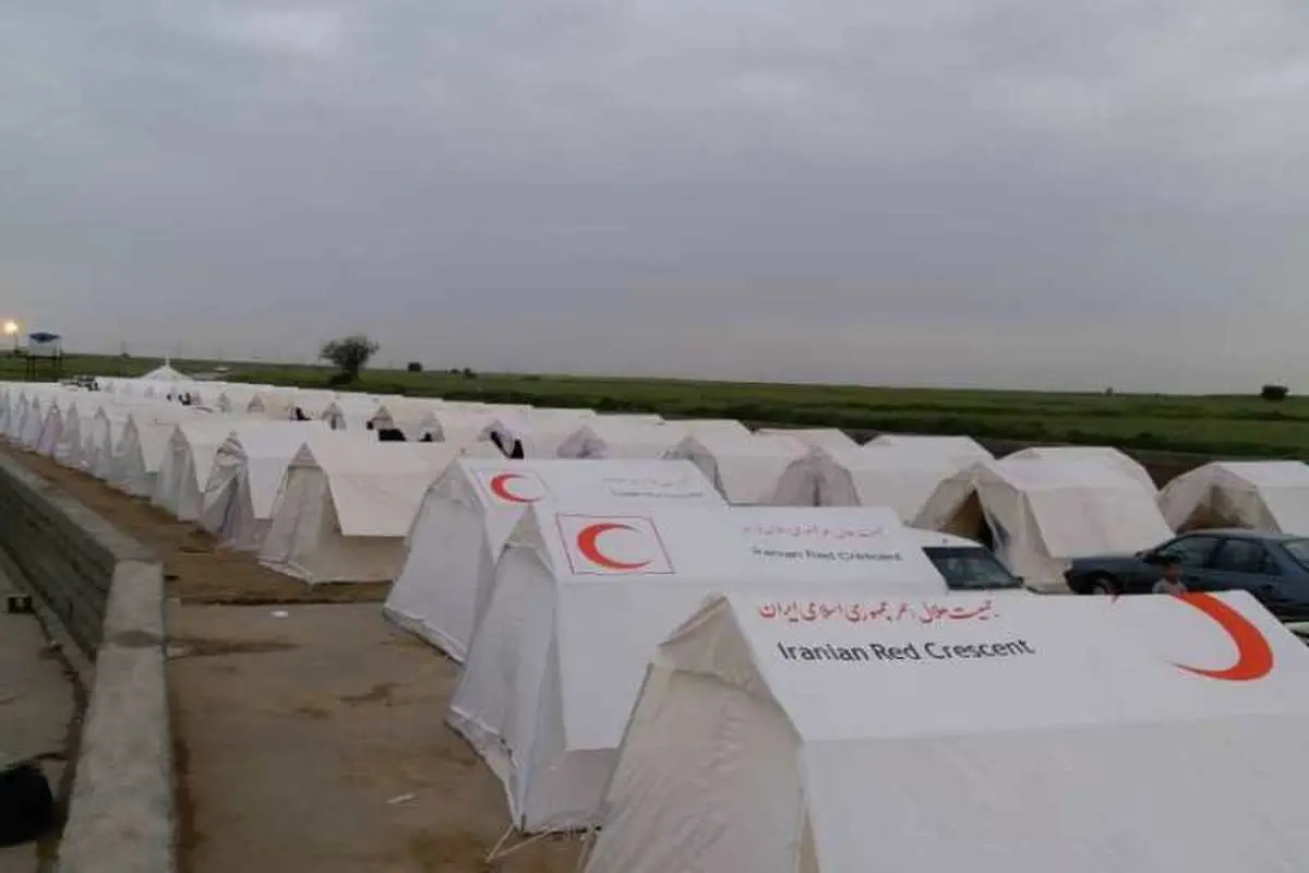 تعداد اردوگاه های سیل زدگان درخوزستان به40 اردوگاه کاهش یافت
