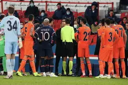 ادامه دیدار پاری‌سن ژرمن و باشاک‌شهیر چهارشنبه برگزار می‌شود