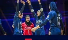 پیروزی تیم ملی والیبال زنان ایران در گام نخست | چین تایپه مغلوب ملی‌پوشان ایران شد