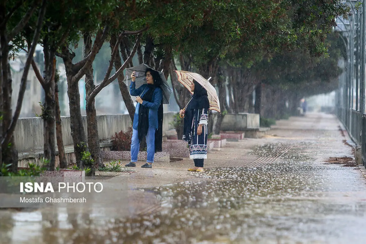بارش باران در تهران و بسیاری از نقاط کشور