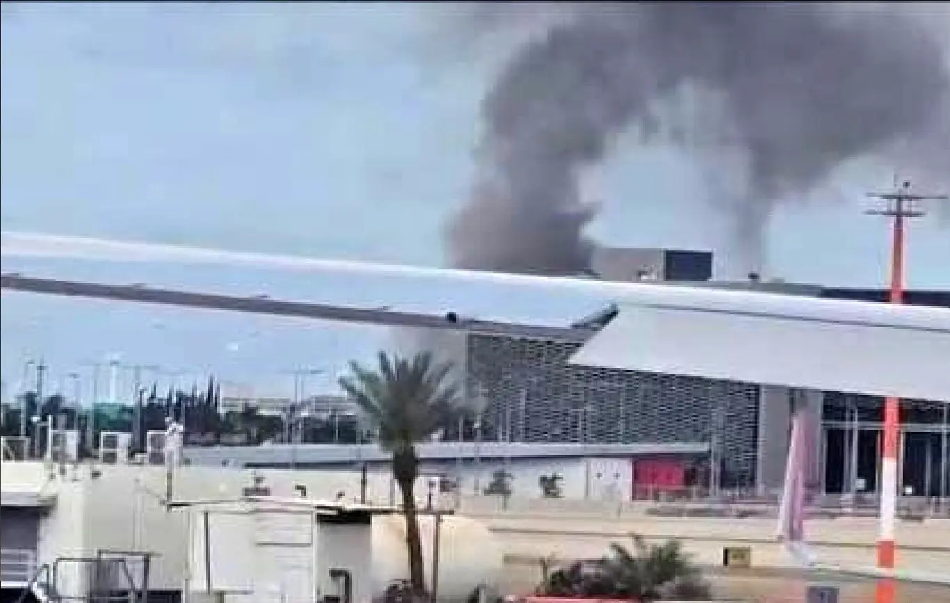 انفجارهای سنگین در حیفا؛ فرودگاه بن گوریون در آتش سوخت | کارکنان تخلیه شدند