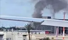 انفجارهای سنگین در حیفا؛ فرودگاه بن گوریون در آتش سوخت | کارکنان تخلیه شدند