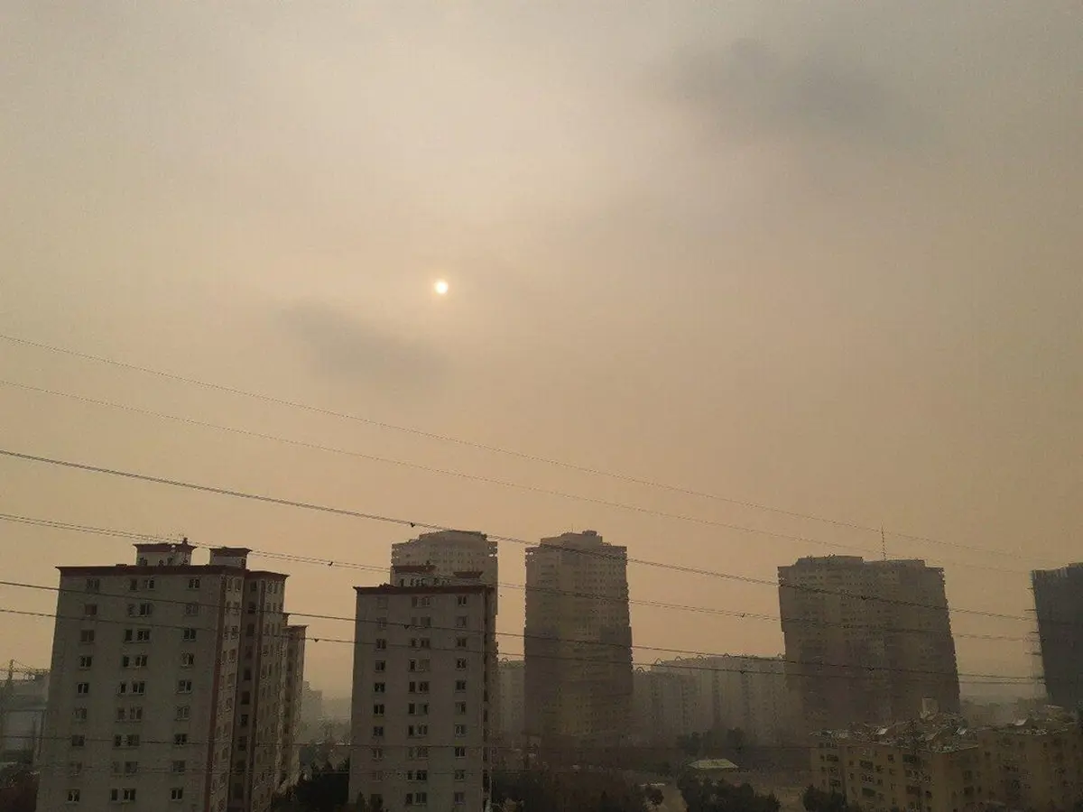 آلودگی هوا در سوهانک تهران