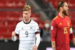 فرار اسپانیا از شکست و پیروزی روسیه در لیگ ملت های اروپا