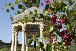 آرامگاه حافظ از نمایی متفاوت که تا به حال ندیده‌اید+ویدئو 