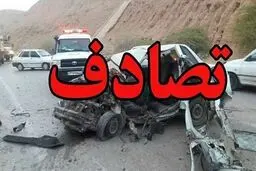 حادثه تلخ در مسیر زیارت | یک فوتی و ۱۴ مصدوم در سانحه رانندگی زائران ایرانی در عراق +تصویر