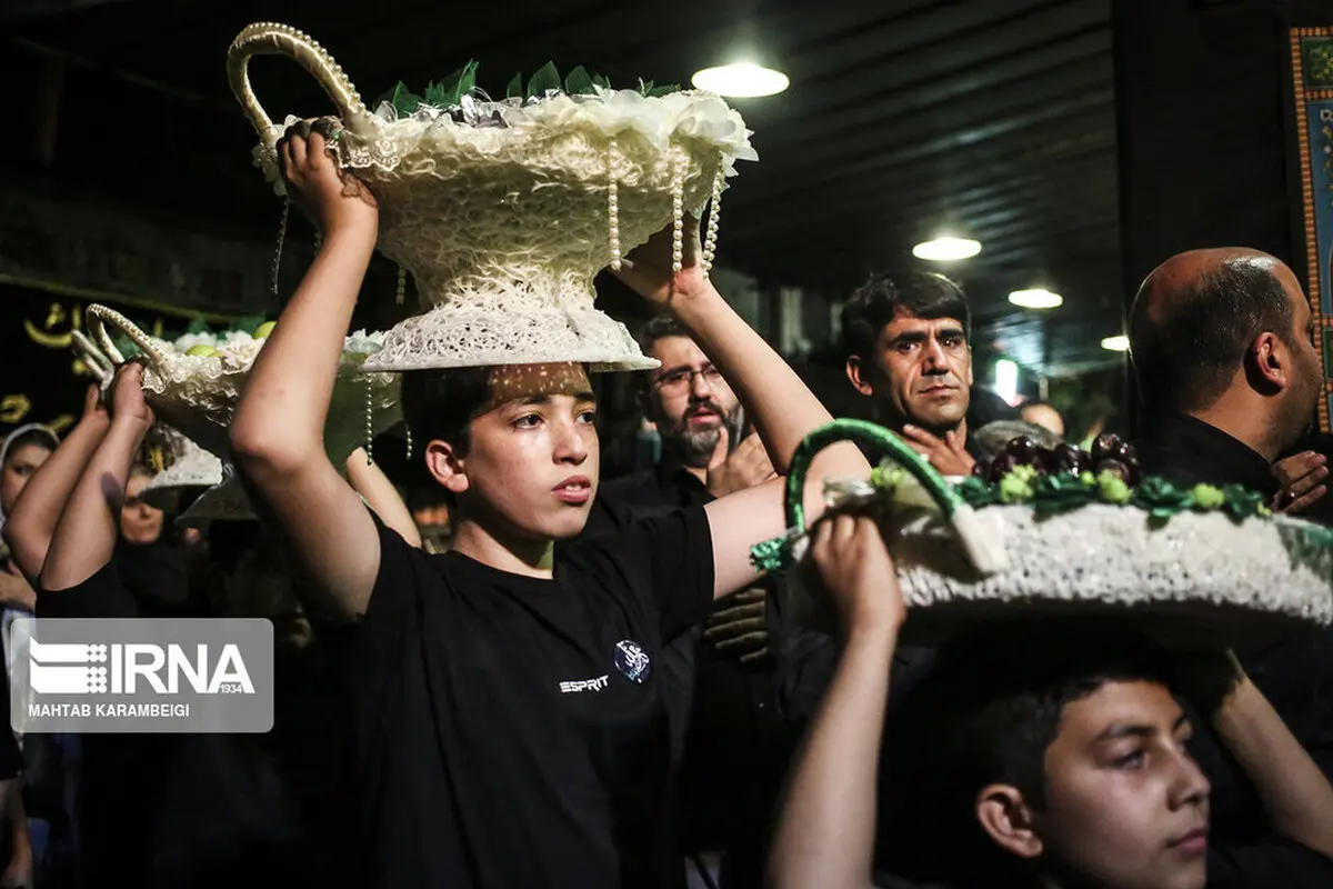 عزاداری ارامنه تهران در سوگ امام حسین (ع)
