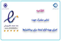 تدابیر مشترک جهت اجرای بهینه الزام اینماد برای پرداختیارها