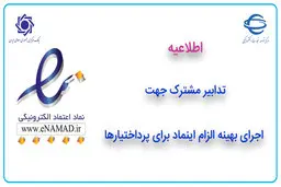 تدابیر مشترک جهت اجرای بهینه الزام اینماد برای پرداختیارها