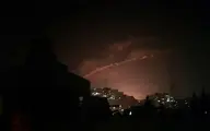 حمله هوایی اسرائیل به غرب حماه سوریه