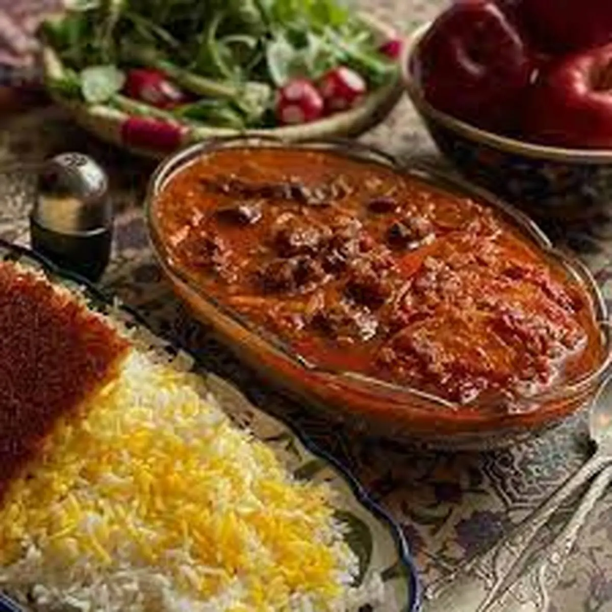 طرز تهیه خورش سیب غذای اصیل ایرانی!